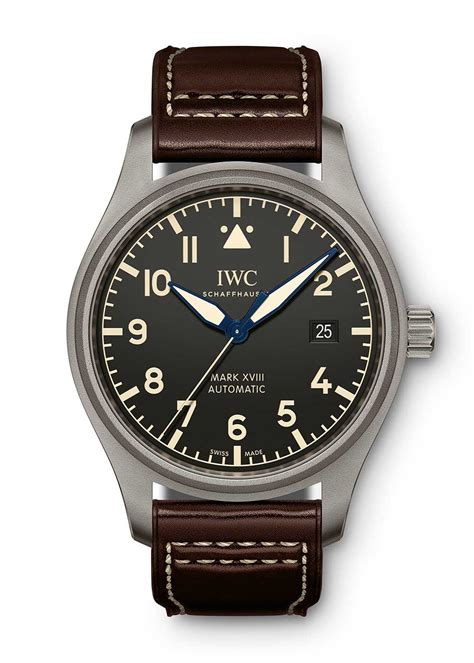 iwc iw327006|IWC IW327006 Mark XVIII Pilot's Watch Heritage Titanium .